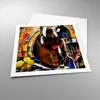 Poster - Poster ohne Rahmen - Wein Abstraktion - 60x60 cm - Produktbild-Vorschau 3