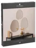 Set di 3 specchi in stile organico "Lida" L32 x 44,5 x 47 Anteprima dell’immagine prodotto 12