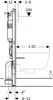 Geberit Duofix Basic Element für Wand WC, 112cm mit Delta Anteprima dell’immagine prodotto 3