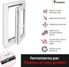 Finestra Framex per cantina Finestra in PVC bianca Anteprima dell’immagine prodotto 4