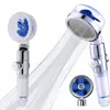 Soffione Herzberg Turbo Charger - Blu opaco Anteprima dell’immagine prodotto 1