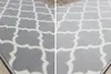 TAPIS DE COULOIR BCF MORAD Trelis Treillis marocain gris / Voir les images du produit 3