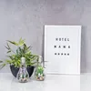 Buchstaben Tafel Holz 30x40cm Letter Board Ahorn Weiß Stoff Produktbild-Vorschau 6