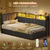 AODEMOKO Polsterbett Schlafsofa, Jugendbett mit Produktbild-Vorschau 4