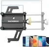 Czarny uchwyt na telefon rowerowy ze stopu aluminium, Podgląd zdjęcia produktu 3