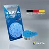 A package of VARTA hearing aid batteries is shown, with one battery displayed separately. Voir les images du produit