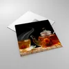 Bilder auf glas - Asien tee geschmack topf - 50x50cm - Produktbild-Vorschau 2