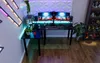SyberDesk Gaming Pro LED Eckschreibtisch 197 x 132 cm mit Produktbild-Vorschau 2