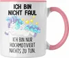 Trendation - Lustige Ich Bin Nicht Faul Tasse Mit Spruch Produktbild-Vorschau 1