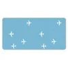 MuchoWow® Mauspad Mousepad Flugzeug - Herz - Muster 60x30 Produktbild-Vorschau 1
