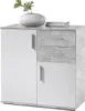 Kommode >Freida< (B/H/T 80 x 82 x 35 cm) in Beton - Produktbild-Vorschau 2