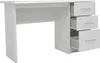Bureau Mateo 121x60x75cm avec trois tiroirs - blanc Voir les images du produit 7