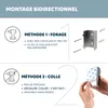 bremermann poubelle pour montage murale (rond) Voir les images du produit 6