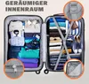 MONZANA® Koffer Handgepäck ABS HardCase Gehäuse gummierte Produktbild-Vorschau 7
