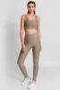 Hoch taillierte Leggings mit V-Taille Detail Produktbild-Vorschau 1