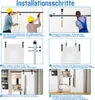 XINZI Schiebetürsystem 366cm: Komplettes Produktbild-Vorschau 6
