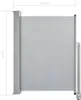 vidaXL Tenda laterale estensibile 100x300 cm Grigio Anteprima dell’immagine prodotto 17