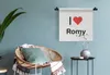 MuchoWow® Wandteppich Wandbehang Ich liebe - Romy - Mädchen Produktbild-Vorschau 4