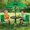 set 4 pezzi di mobili da campeggio per bambini rana sedia Anteprima dell’immagine prodotto 10