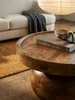 Couchtisch 50x50x30,5 cm Mango Massivholz Walnussfarben Produktbild-Vorschau 6