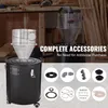 Zyklon Staubabscheider mit Tank Filter Abscheider 101,6mm Produktbild-Vorschau 6