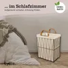Wäschekorb 35L aus Metall geflochten, Nischenkorb Dekokorb Produktbild-Vorschau 9