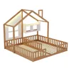 Merax Kinderbett mit Lattenrost aus Holz 90x200cm, Produktbild-Vorschau 10