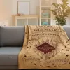 Harry Potter Tagesdecke XL 150 x 200 cm mit Karte des Produktbild-Vorschau 5