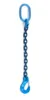 Joma-Tech 1-Strang Anschlagkette 1m GK10 10mm blau Produktbild-Vorschau 1