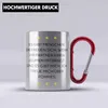 Trendation - Lustige Edelstahl Tasse Karabiner mit Spruch Produktbild-Vorschau 2