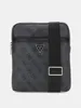 Guess Vezzola Smart Umhängetasche schwarz mit Muster 23,5 x Produktbild-Vorschau 19