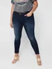 ONLY CARMAKOMA Damen Skinny Jeans Curvy Ankle Denim Große Produktbild-Vorschau 2