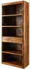 MASSIVMOEBEL24.DE Regal Sheesham 88x40x205 walnuss gewachst Produktbild-Vorschau 1