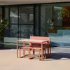 Set tavolo da giardino incastrabile in acciaio e textilene Anteprima dell’immagine prodotto 8