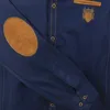 Übergrössen Schickes Herrenhemd LAVECCHIA 1980 Navyblau 4XL Produktbild-Vorschau 3