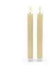 Relaxdays LED Stabkerzen, 2er Set, HxD: 25 x 2 cm, Produktbild-Vorschau 1