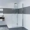 IMPTS Duschwand 90 x 185 cm Walk in Dusche Falttür Produktbild-Vorschau 1