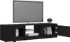 vidaXL Armoire TV avec lampes LED Noir 140x40x36 cm Voir les images du produit 14