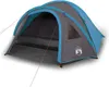 vidaXL Kuppel-Campingzelt 4 Personen Blau Wasserdicht Produktbild-Vorschau 1