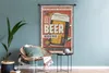 MuchoWow® Wandteppich Wandbehang Mannshöhle - Bier - Produktbild-Vorschau 5