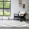 Volero - Teppich Hochflor - Grand Lines Creme Schwarz - Produktbild-Vorschau 1