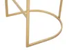 o Ferretti stołek Istanbul Ø 45x90 cm złoty czarny Podgląd zdjęcia produktu 7