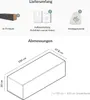WEST TV-Lowboard 300 cm (3x 100cm), wandhängend, mit Produktbild-Vorschau 4