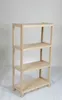 Scaffale a colonna in faggio massiccio, 4 ripiani, 133 × 50 Anteprima dell’immagine prodotto 3