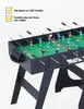 MUWO faltbarer Tischkicker für Indoor – 123x60 cm, 22 Produktbild-Vorschau 6
