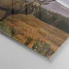 Bilder auf glas - Einteilig - Rehe Wiese Berge - 70x100cm - Produktbild-Vorschau 5