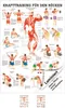 Mini-Poster Krafttraining Rücken, LxB 34x24 cm Produktbild-Vorschau 1