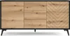 Sideboard 150 cm Emerald, zweitürige Kommode mit Schubladen Produktbild-Vorschau 2