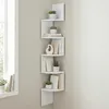 VASAGLE Eckregal 1-tlg., Wandregal, Bücherregal mit 5 Produktbild-Vorschau 1