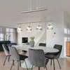 LED Hängeleuchte, Glas rauch, höhenverstellbar, L 60 cm Produktbild-Vorschau 9
